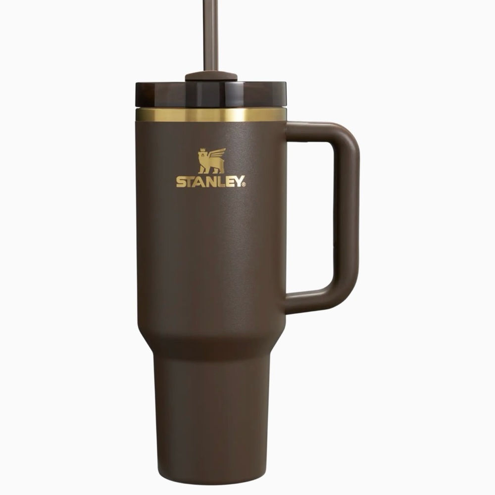LIMITED EDITION The Chocolate Gold Quencher H2.0 Flow Stanley 40oz